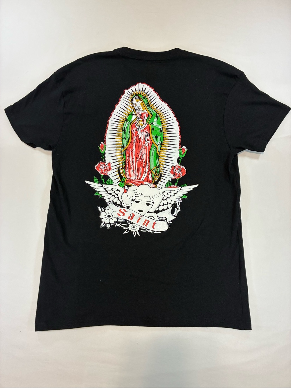 Fresh Laundry Black Prayer Hands Graphic Tee